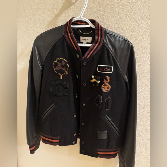 Coach Letterman jacket bomber - Picture 1 of 9
